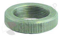 Knurled nut SS