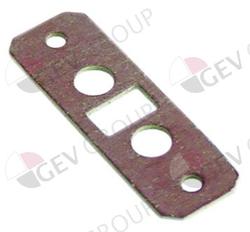 gasket L 56mm W 23mm hole ø 9mm hole distance 24mm